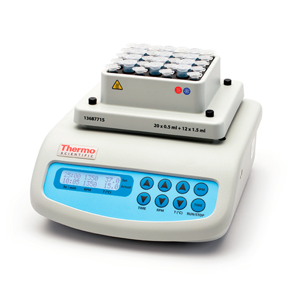 TERMO MIXER AGITADOR CON CALENTAMIENTO Y REFRIGERACIÓN CON BLOQUE DE 20x0,2 Y 12x1,5 ml THERMO SCIENTIFIC 13687719