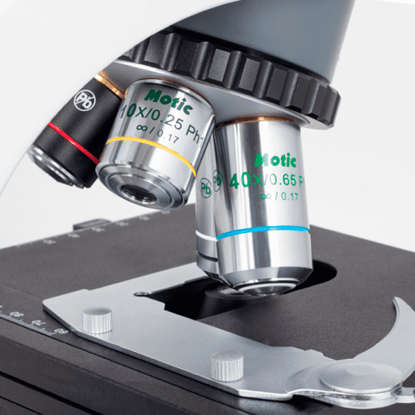 BINOCULAR MICROSCOPIO VERTICAL AVANZADO MOTIC - BA310 LED